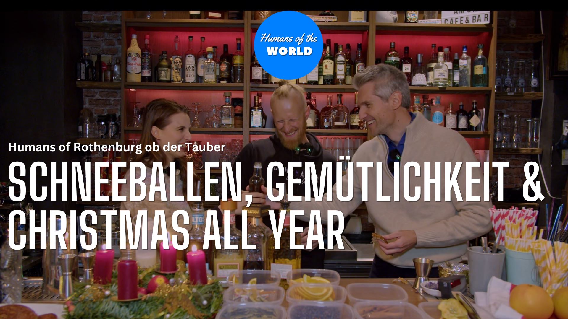 Read more about the article Humans of the World – S10 – ROTHENBURG OB DER TAUBER – Schneeballen, Gemütlichkeit & Christmas All Year
