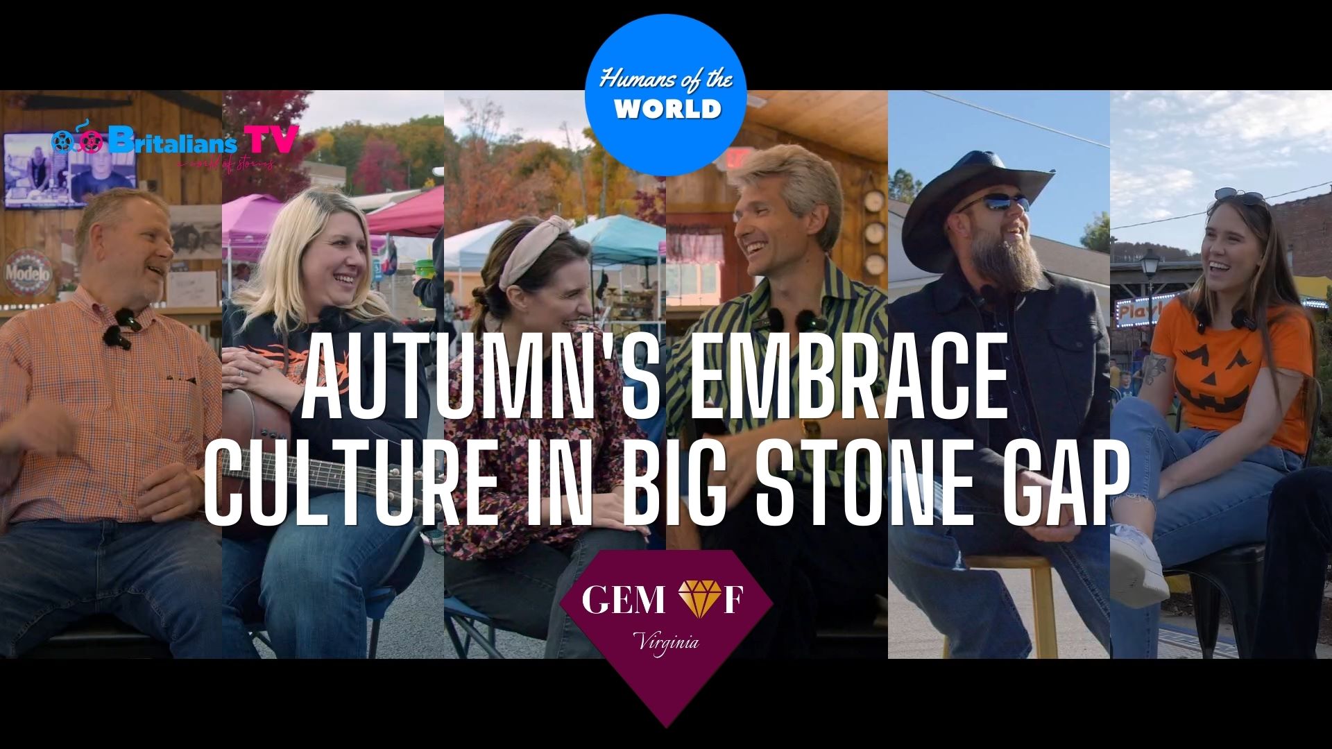 You are currently viewing Humans of the World – S13E3 – Gem of Virginia – Autumn’s Embrace  Culture in Big Stone Gap