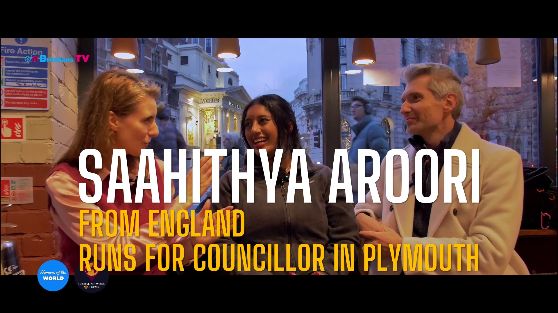 You are currently viewing Humans of the World – S12E22 – LONDON – Saahithya Aroori From England runs for Councillor in Plymouth